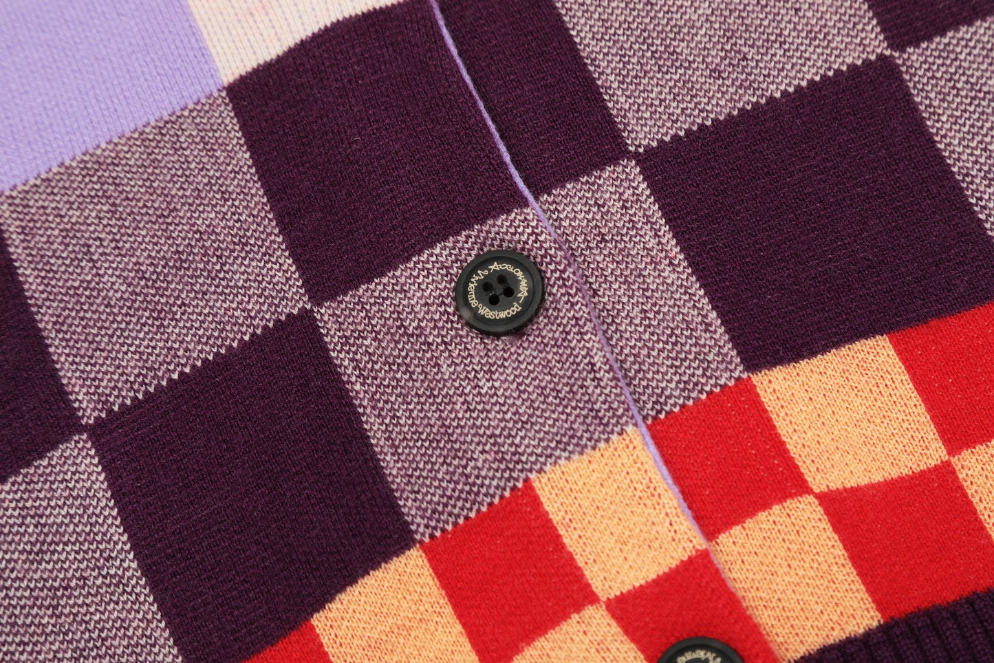 Scarf-Collar Cotton Sweater