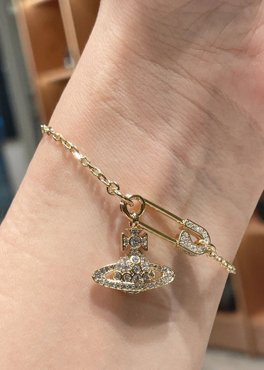 Saturn Pin Bracelet