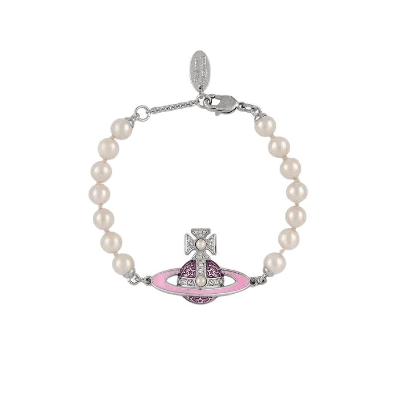 Pearl Saturn Bracelet