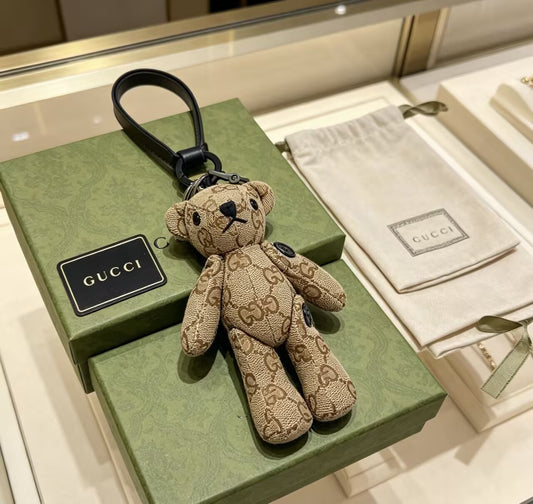 Gucci Little Bear Keychain & Bag Charm | Double G