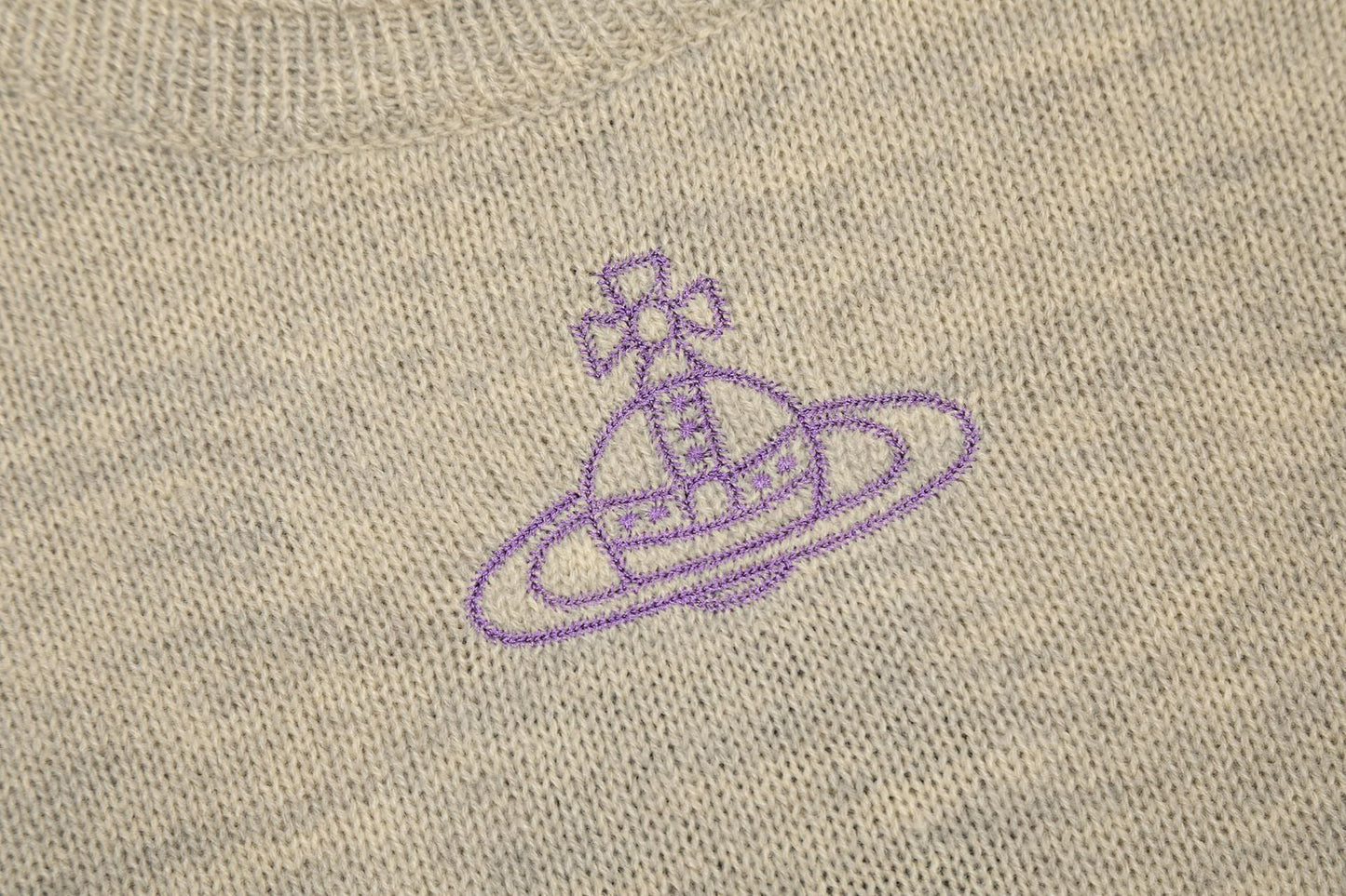 Solid-Color Cotton-Wool Sweate