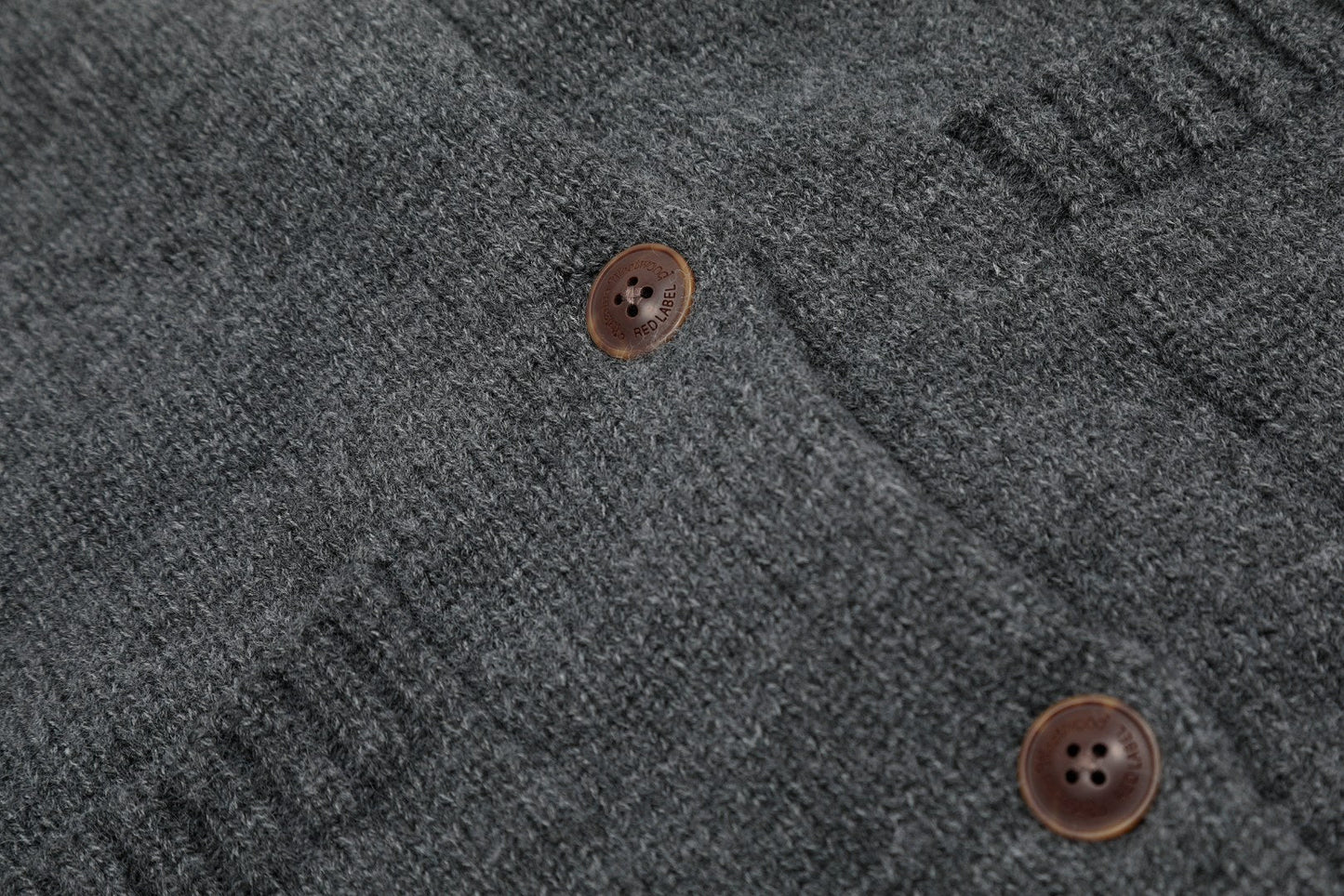 Scarf-Collar Cotton Sweater