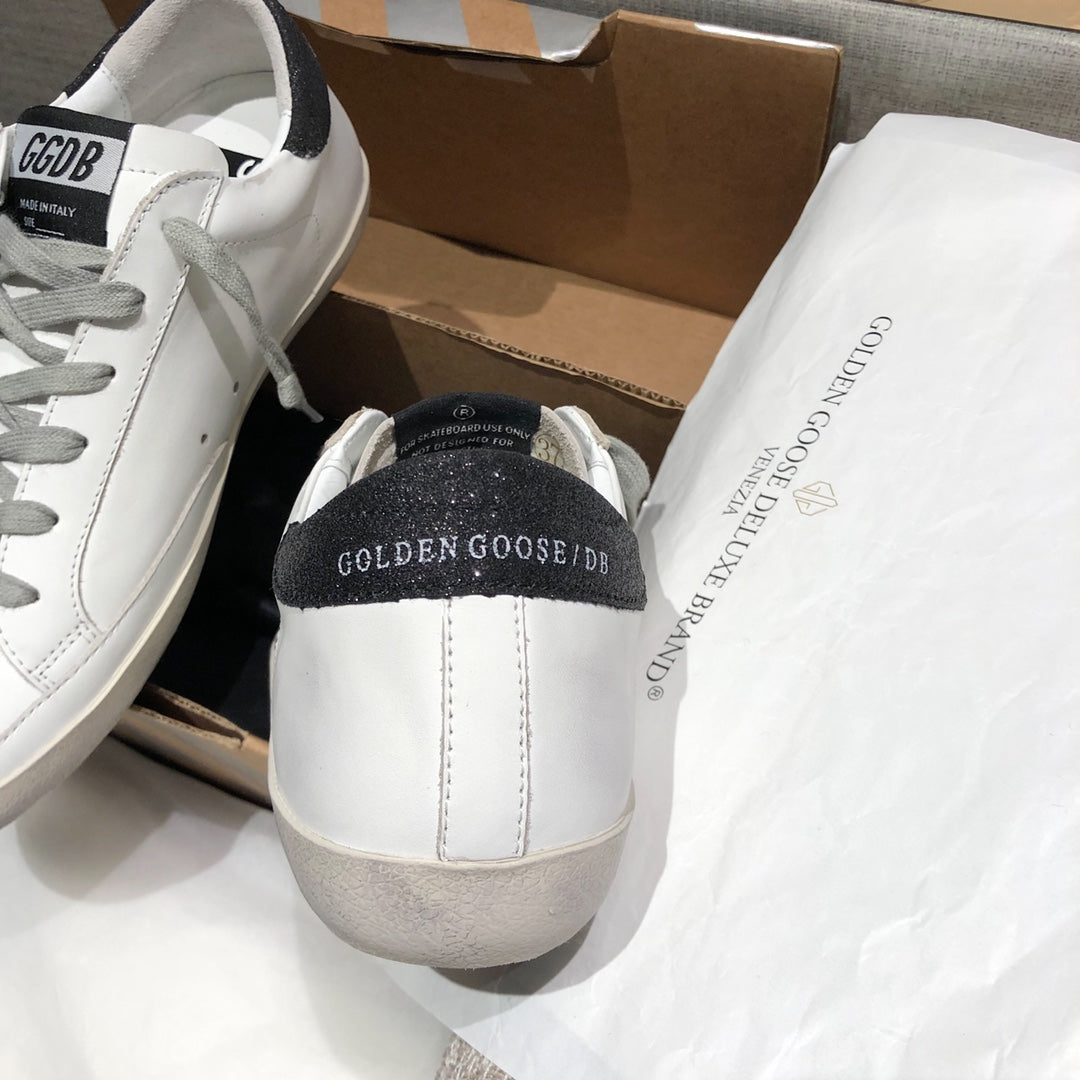 Golden Goose Vintage Distressed Sneakers #168