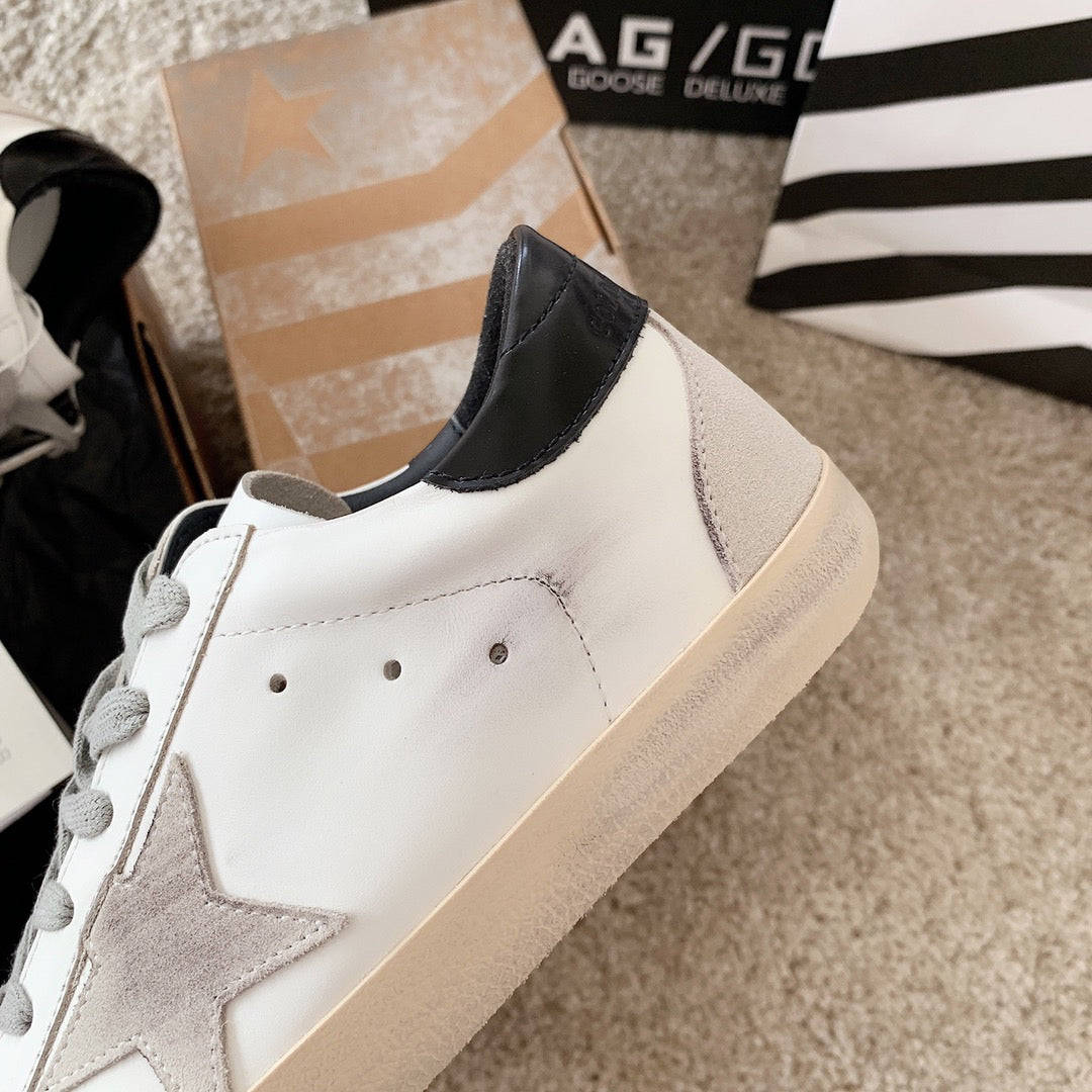 Golden Goose Vintage Distressed Sneakers #121