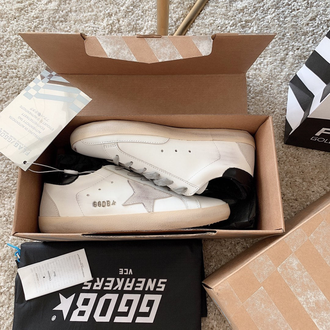 Golden Goose Vintage Distressed Sneakers #121