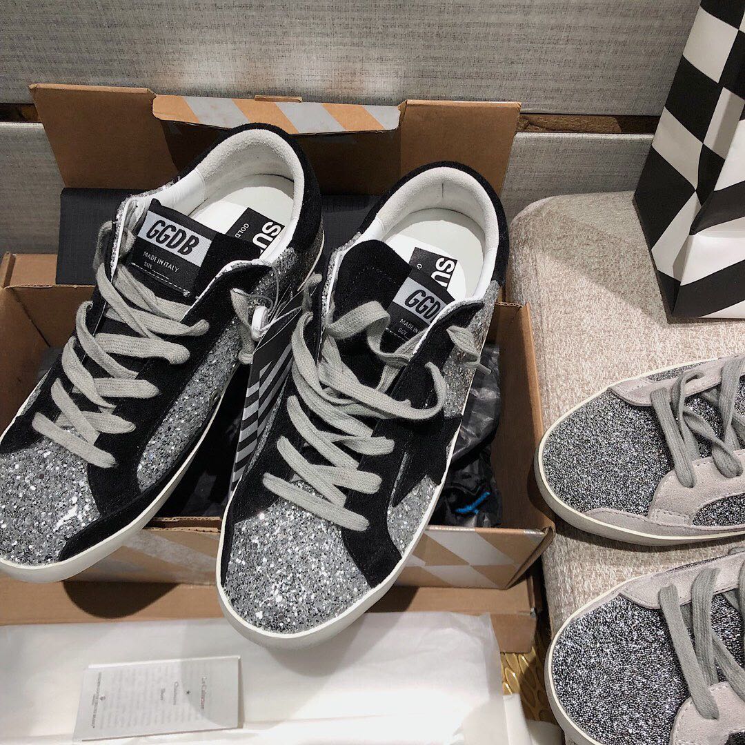 Golden Goose Vintage Distressed Sneakers #288