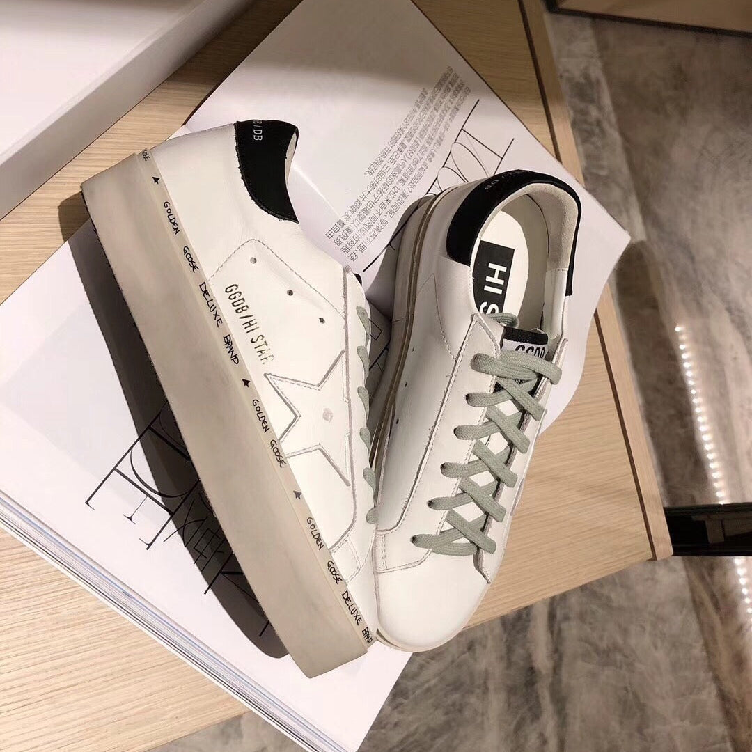 Golden Goose Vintage Distressed Sneakers #055