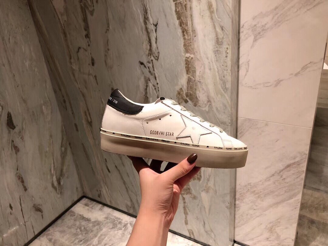 Golden Goose Vintage Distressed Sneakers #055