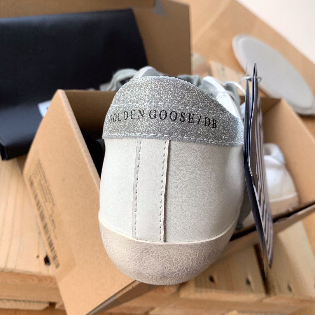 Golden Goose Vintage Distressed Sneakers #163