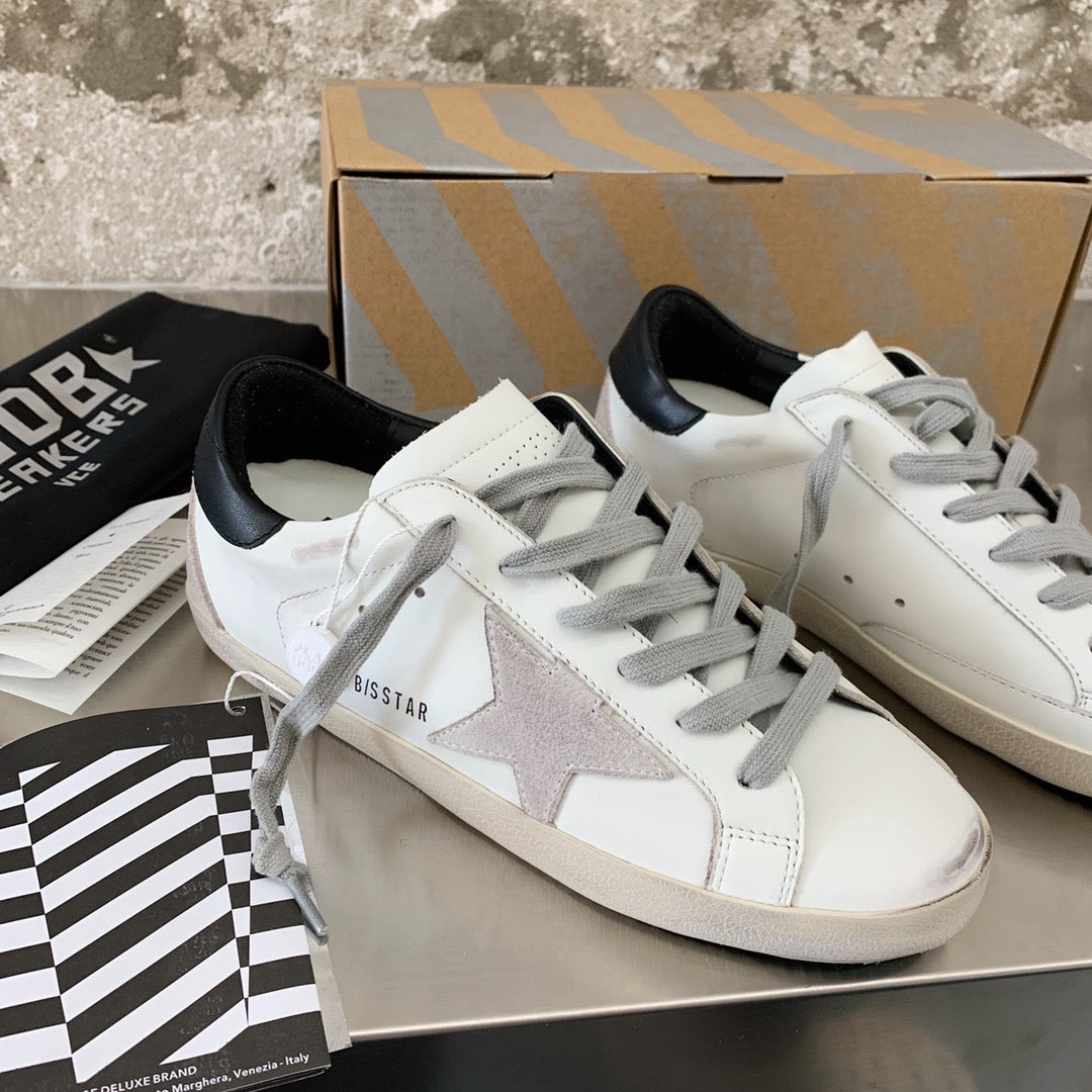 Golden Goose Vintage Distressed Sneakers #246