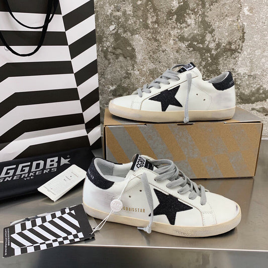 Golden Goose Vintage Distressed Sneakers #167