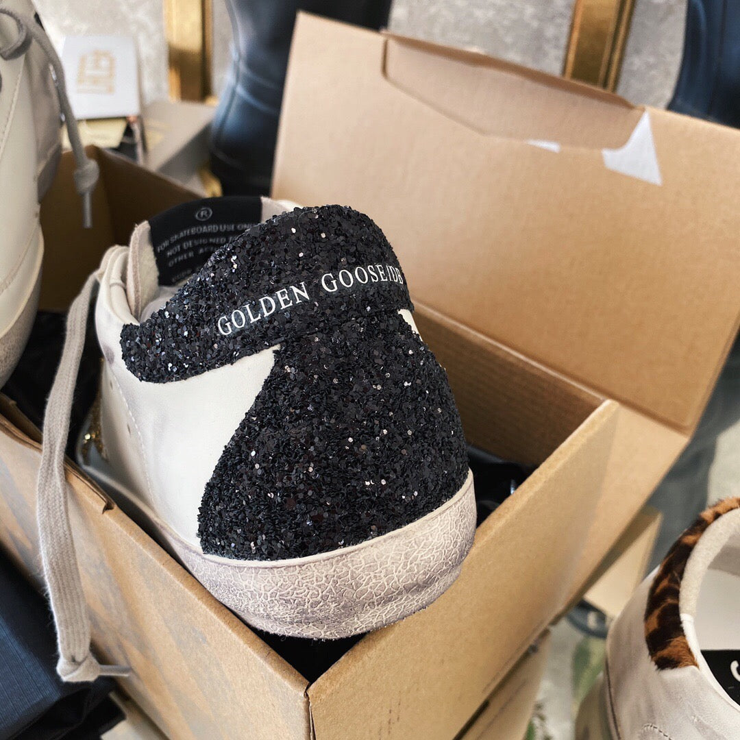 Golden Goose Vintage Distressed Sneakers #228