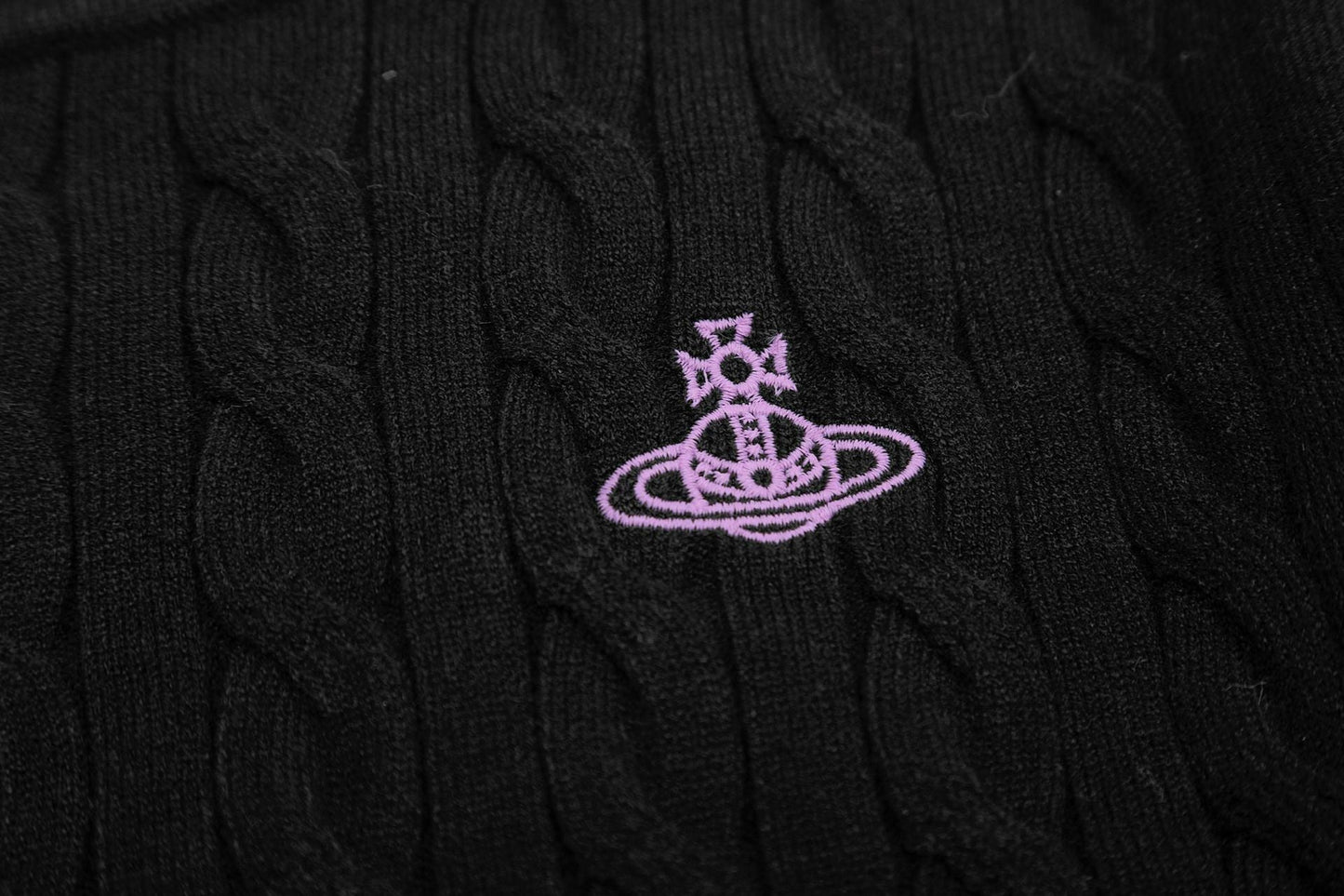 Solid-Color Cotton-Wool Sweater
