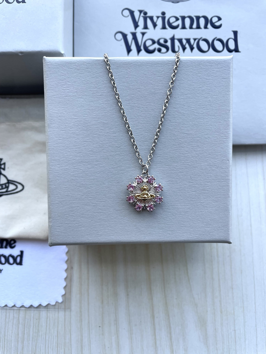 Snowflake Rhinestone Necklace