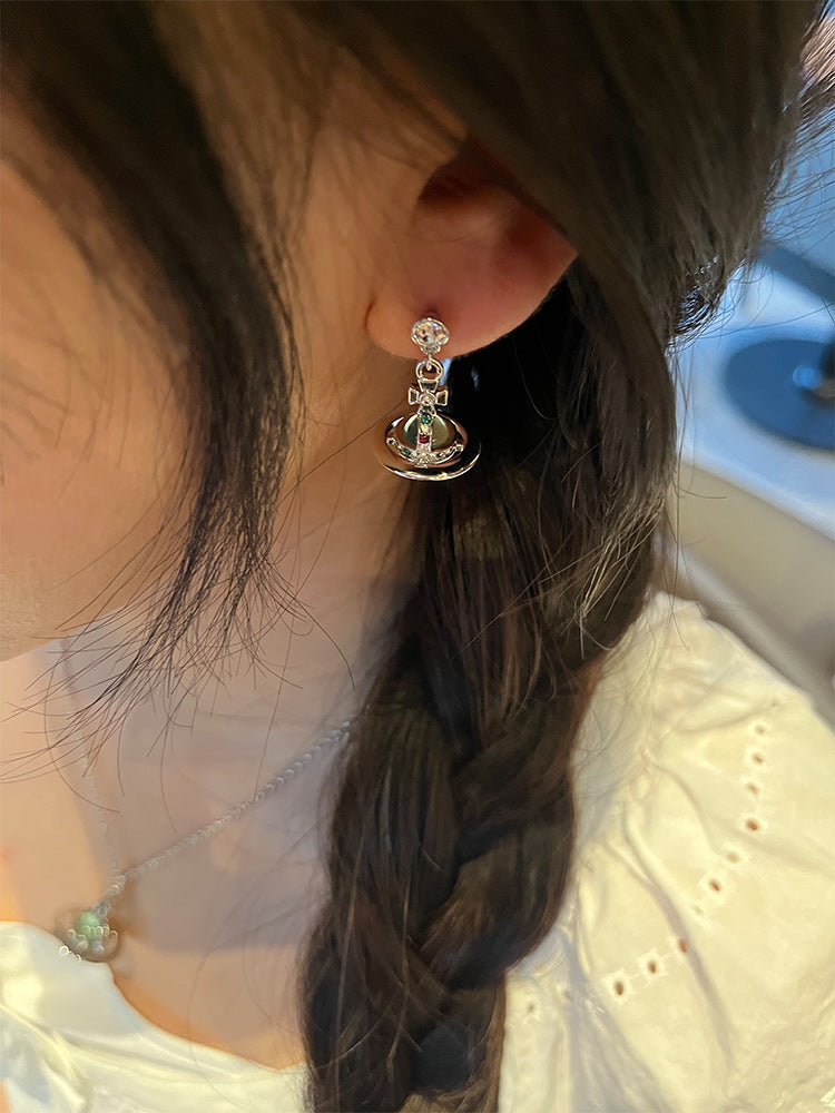 Classic Planet Stud Earrings