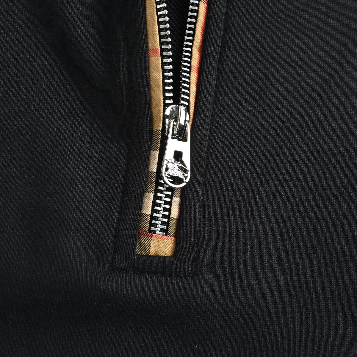 Burberry Half-Zip Collar Sweatshirt