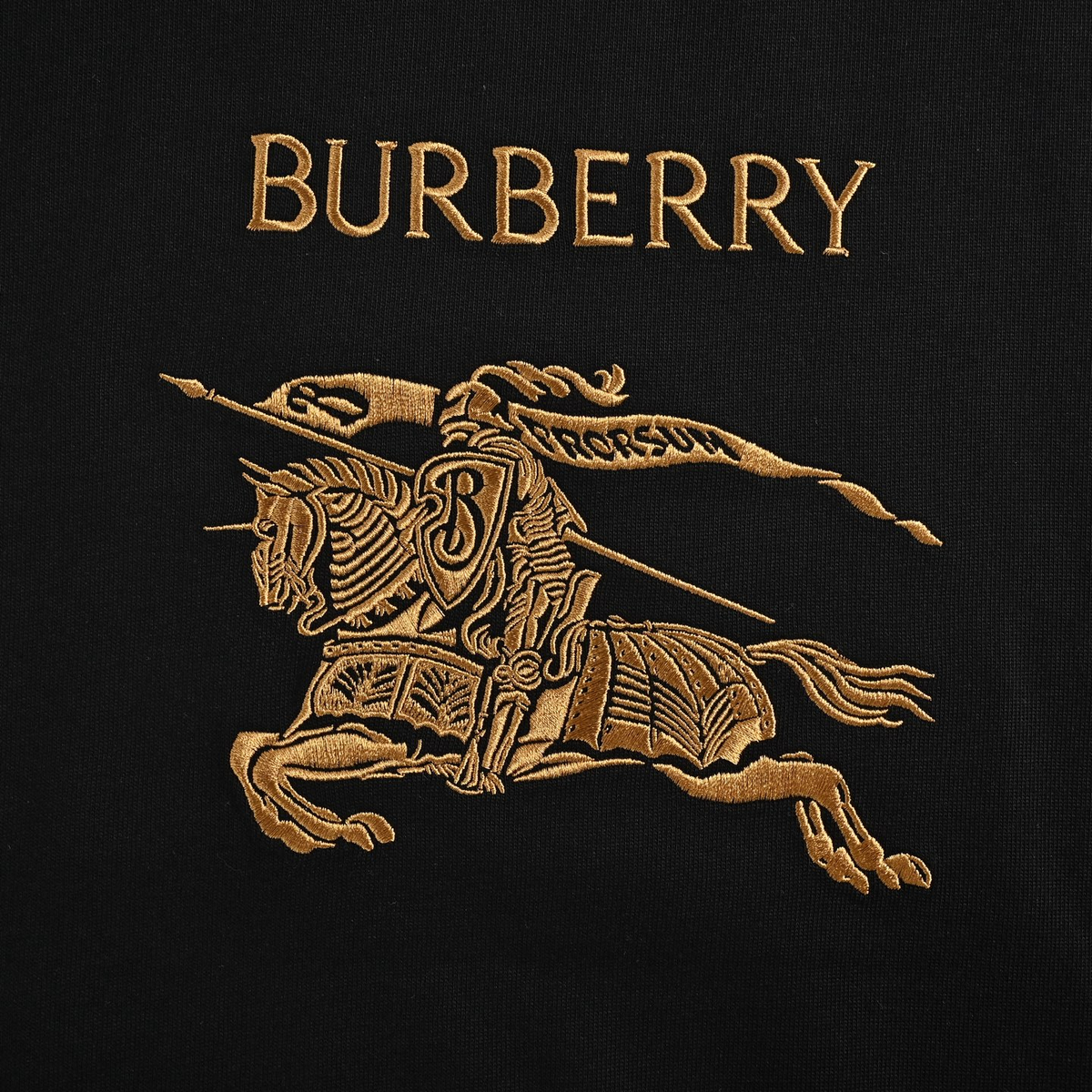 Burberry Embroidered Long-Sleeve Top
