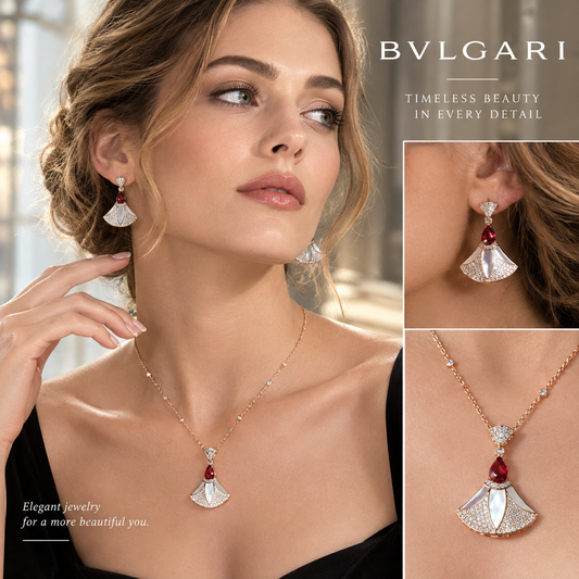 BVLGARI Divas' Dream Necklace or Stud Earrings