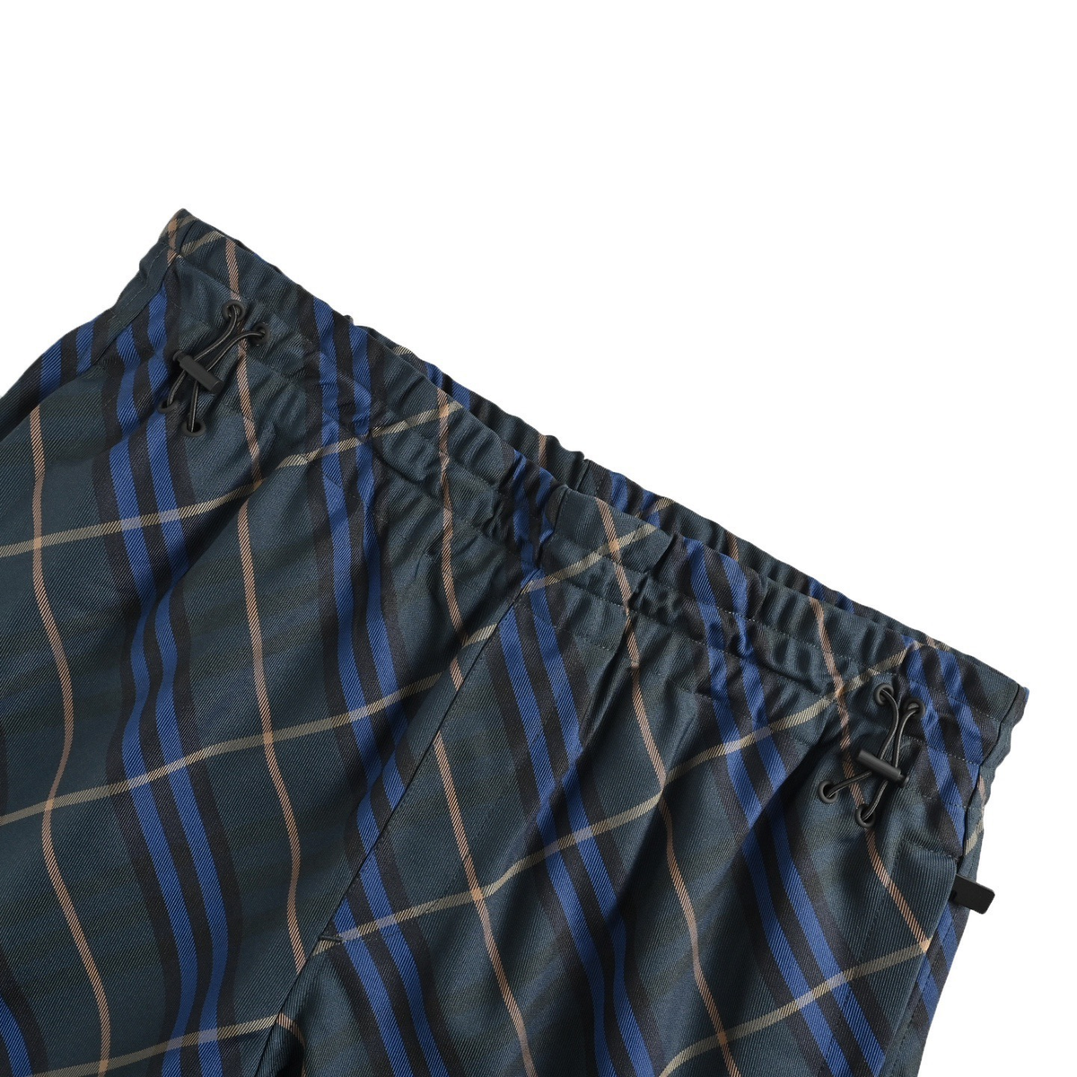Burberry Diagonal Plaid Shorts