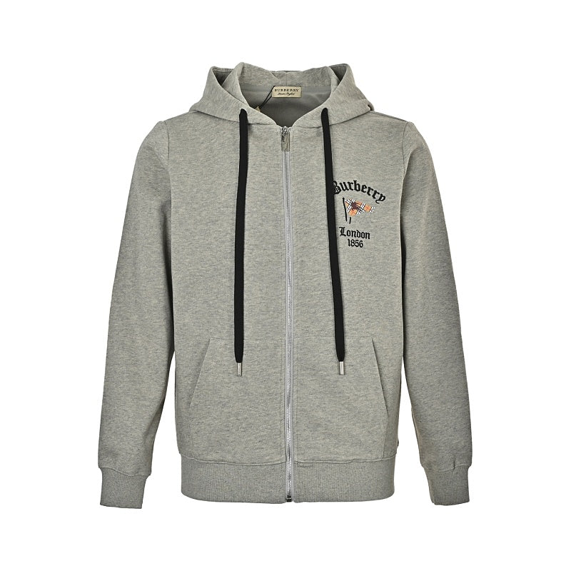 Burberry Zip-up hooded jacket