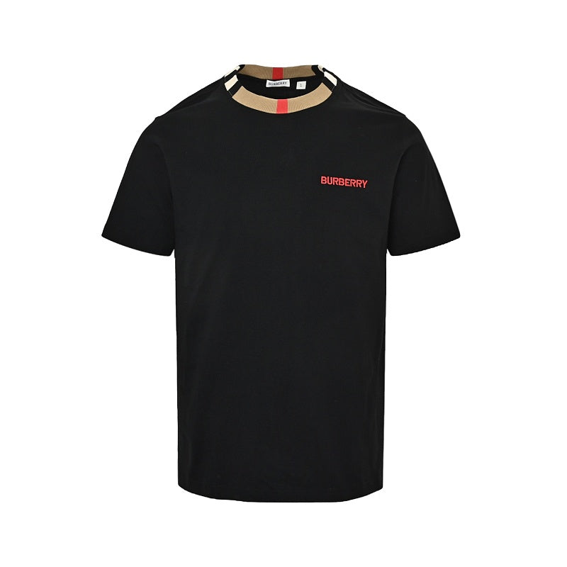 Burberry Embroidered Short-Sleeve T-Shirt