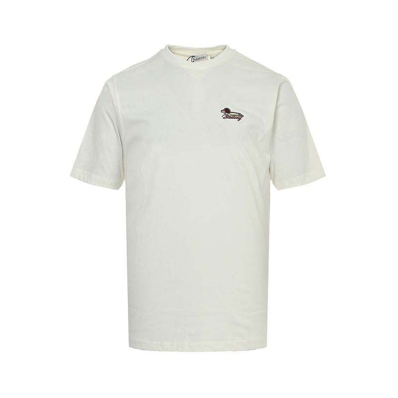 Burberry Embroidered Short-Sleeve T-Shirt
