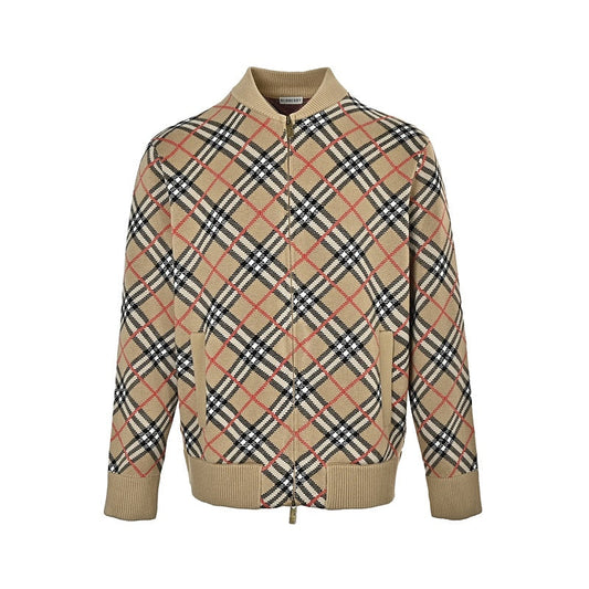 Burberry Zip-Up Cardigan
