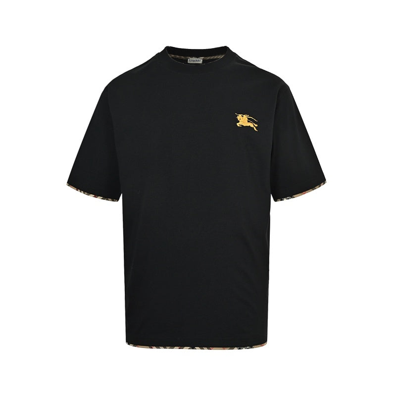 Burberry Embroidered Short-Sleeve T-Shirt