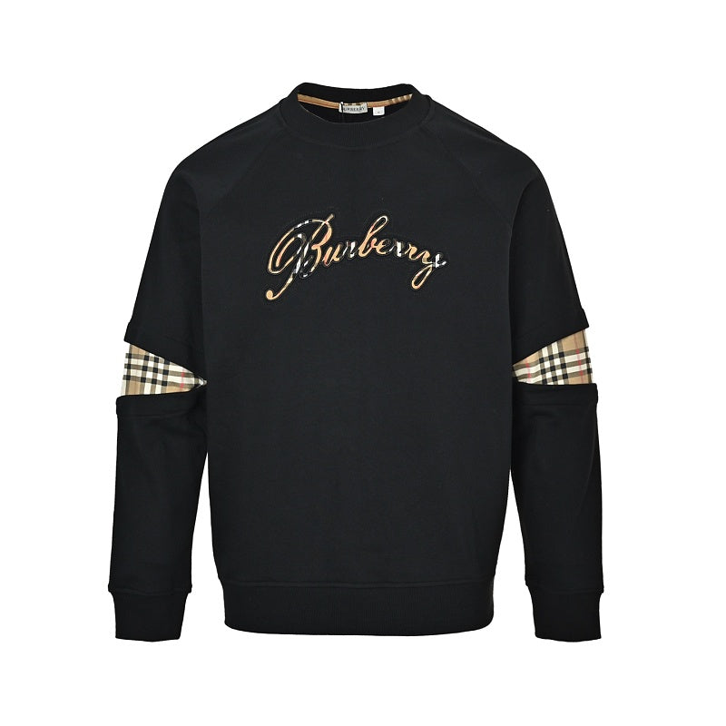 Burberry Embroidered Crewneck Sweatshirt