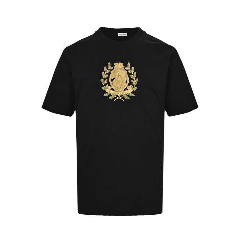 Burberry Embroidered Short-Sleeve T-Shirt
