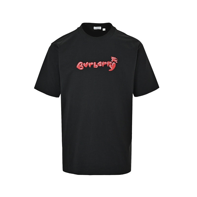 Burberry Embroidered Heart T-Shirt