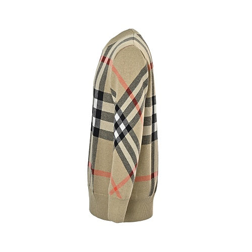 Burberry Checkered knit sweater