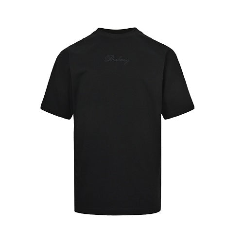 Burberry Embroidered Letter Short-Sleeve T-Shirt