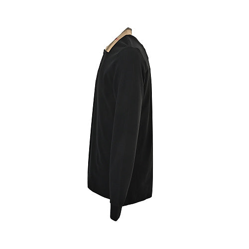 Burberry Long-sleeve polo shirt with collar