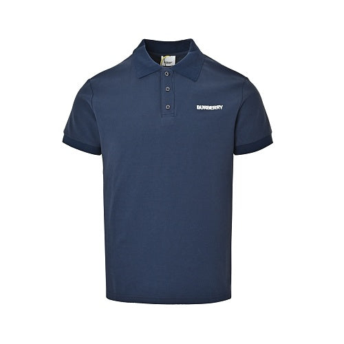 Burberry Embroidered Short-Sleeve Polo Shirt