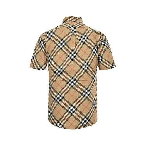 Burberry Short-sleeved plaid shirt