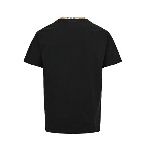Burberry Embroidered Letter Short-Sleeve T-Shirt