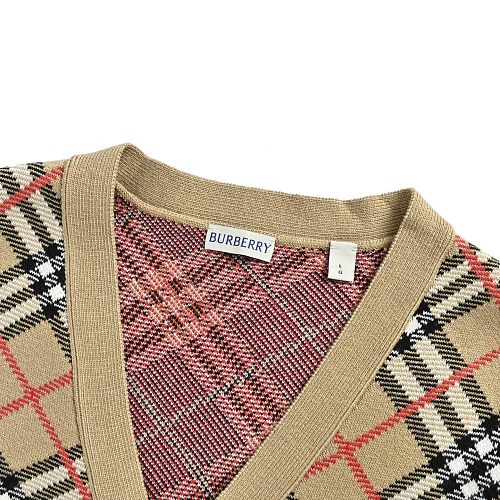 Burberry Argyle Knit Cardigan