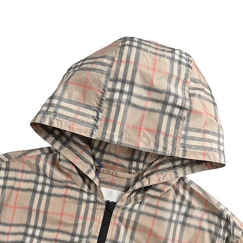 Burberry Plaid hooded jacket
