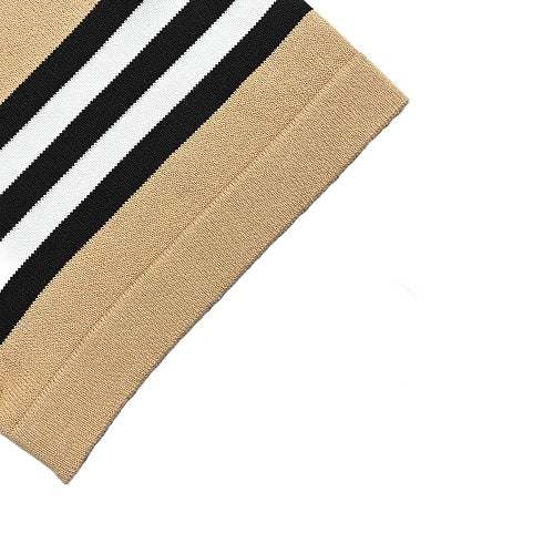 Burberry Striped Short-Sleeve Knit T-Shirt