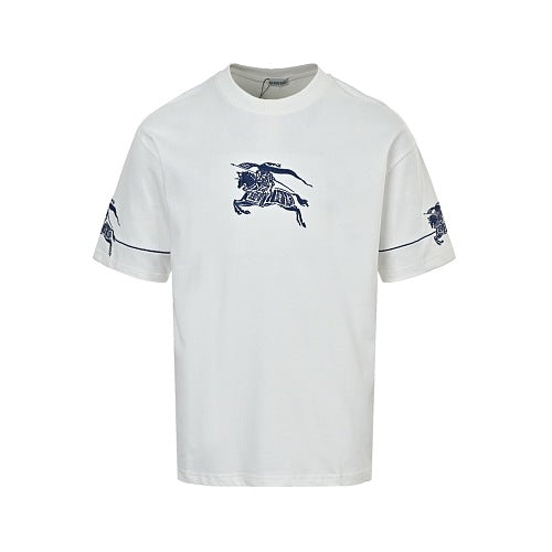 Burberry Embroidered Short-Sleeve T-Shirt