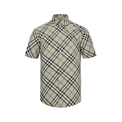 Burberry Short-sleeved plaid shirt
