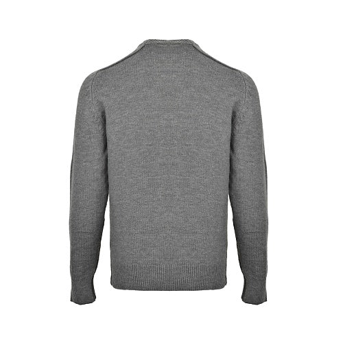 Burberry Jacquard Crew-Neck Sweater