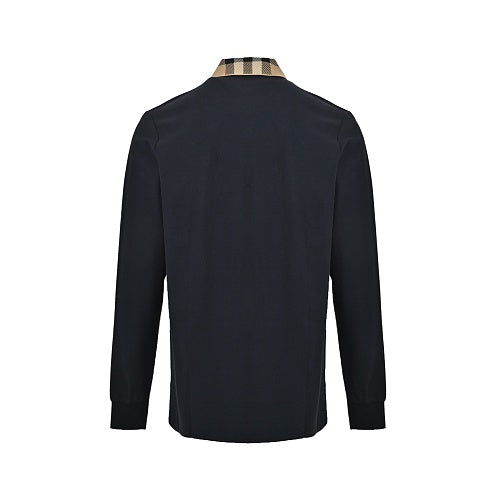 Burberry Long-sleeve polo shirt with collar