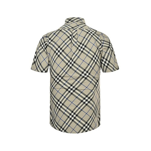 Burberry Short-sleeved plaid shirt