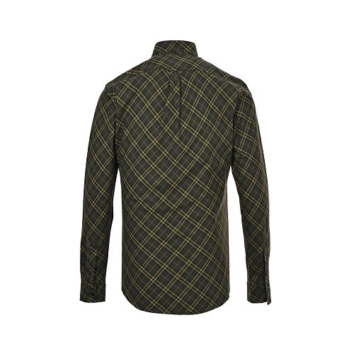 Burberry Long-sleeve diagonal plaid shirt