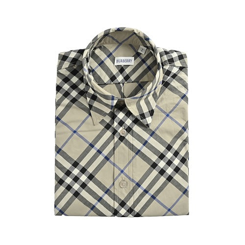 Burberry Short-sleeved plaid shirt