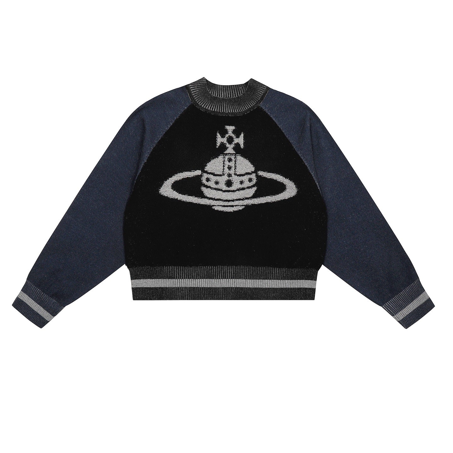 Crewneck Sweater with Large Logo