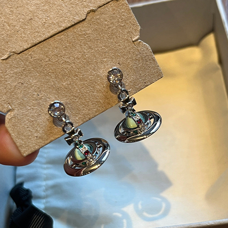Classic Planet Stud Earrings