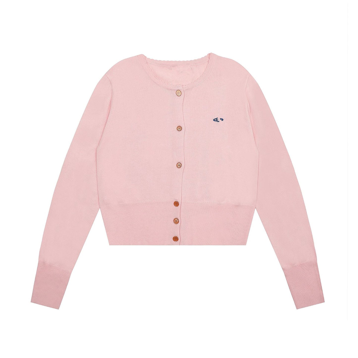 Color-block Cotton-Wool Cardigan